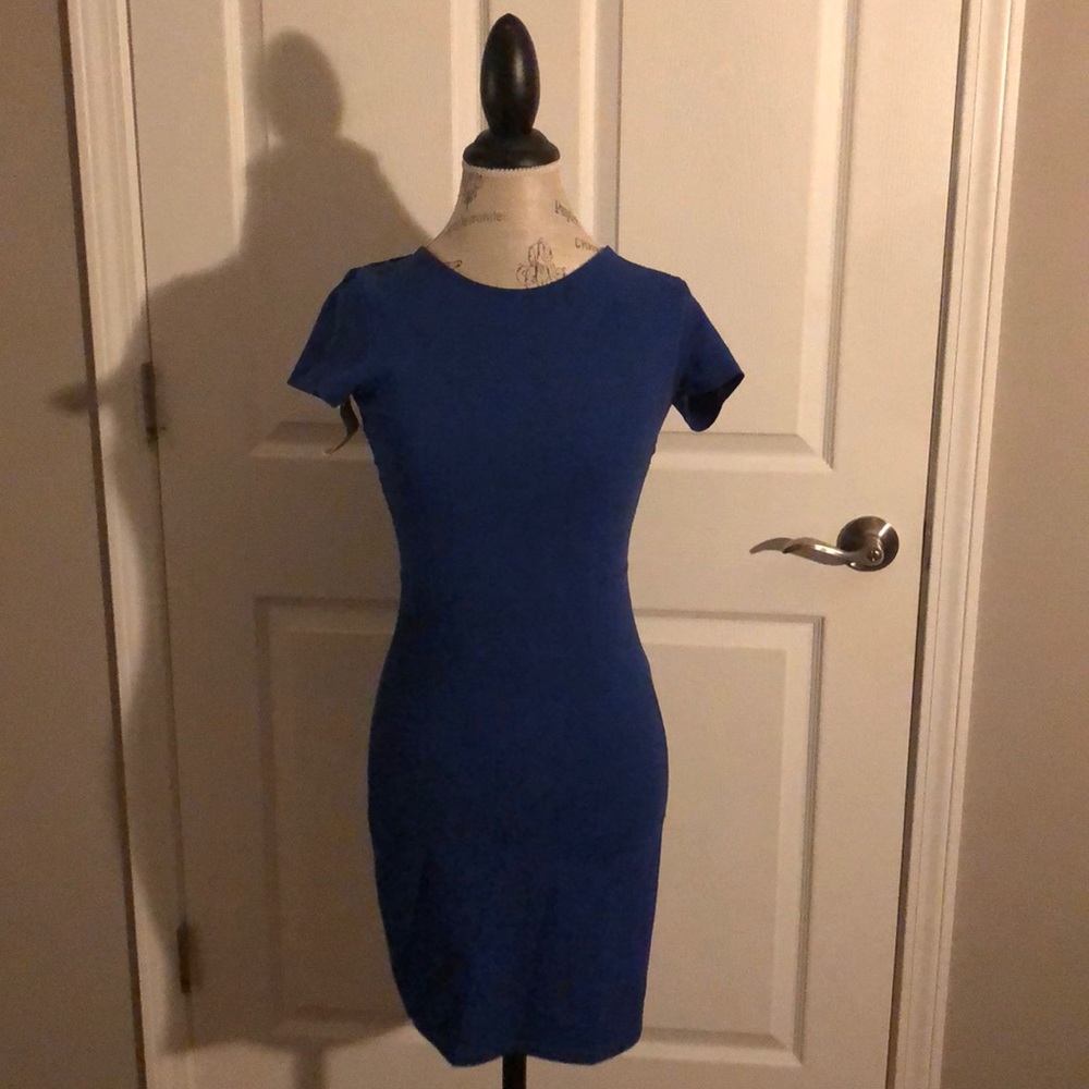Blue Aritzia dress